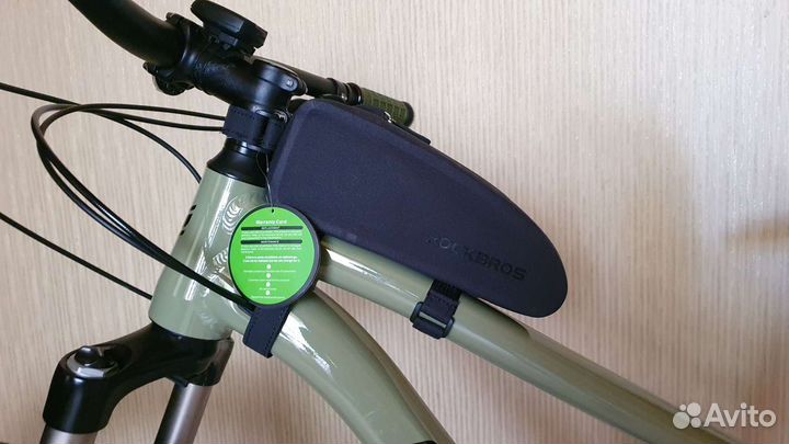 Сумка на раму велосипеда Rockbros, подножка Topeak