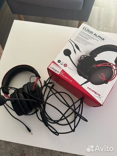 Игровые наушники HyperX Cloud Alpha черный