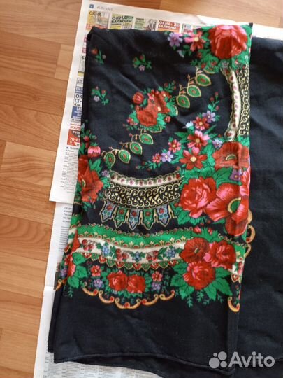 Павлопосадский платок СССР