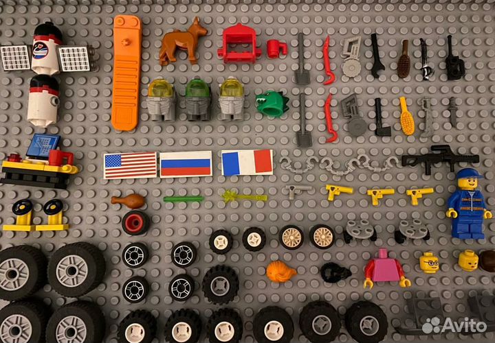 Аксессуары, детали, колеса Lego, оригинал