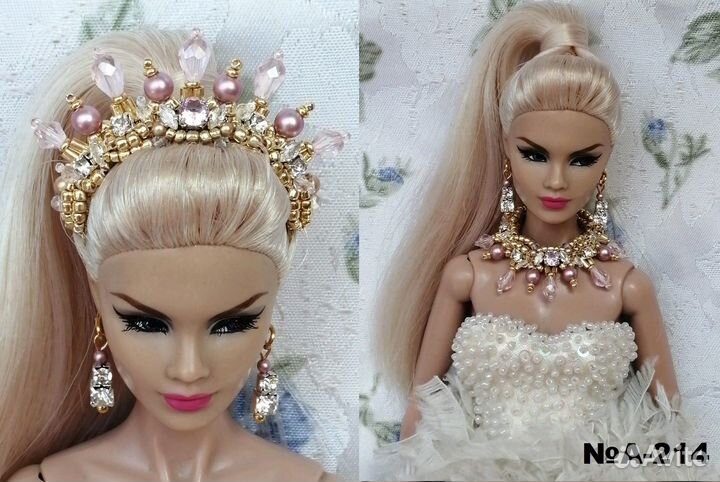 Украшения для кукол Барби, интеграти, куклы 30см