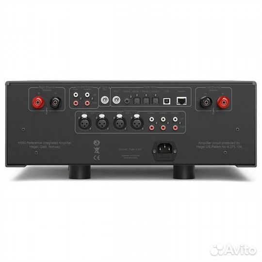 Стереоусилитель Hegel H590 Black