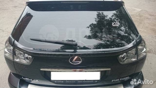 Спойлер на крышку багажника lexus rx