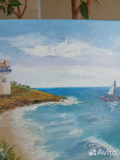 Картина маслом 15*15