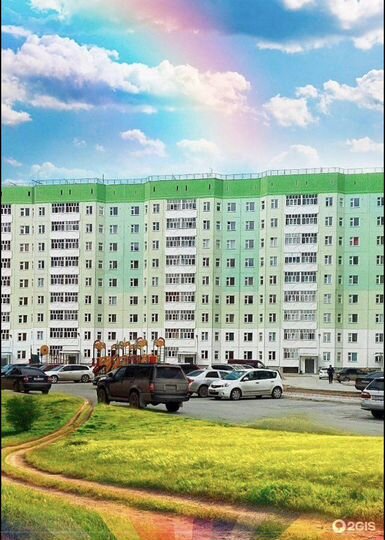 2-к. квартира, 70,3 м², 2/9 эт.