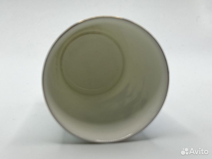 Винтажная стопка лфз. Олень. Костяной фарфор