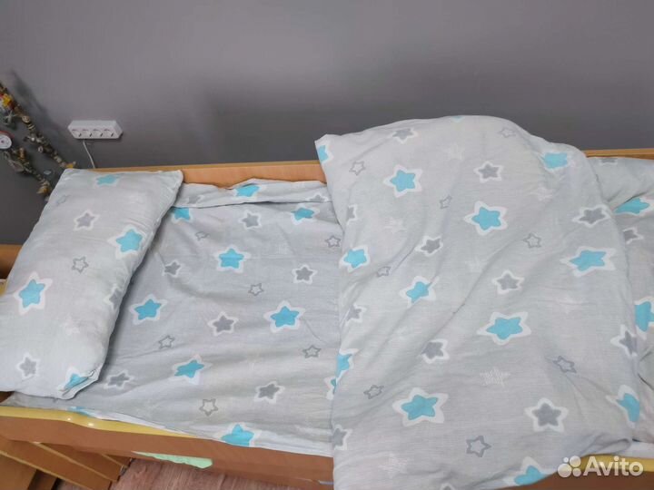 Постельное детское белье IKEA бу 120*60