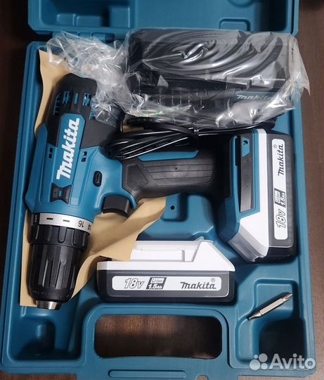 Дрель шуруповерт makita 18v