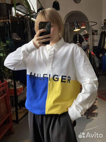 Поло с длинным рукавом Tommy hilfiger
