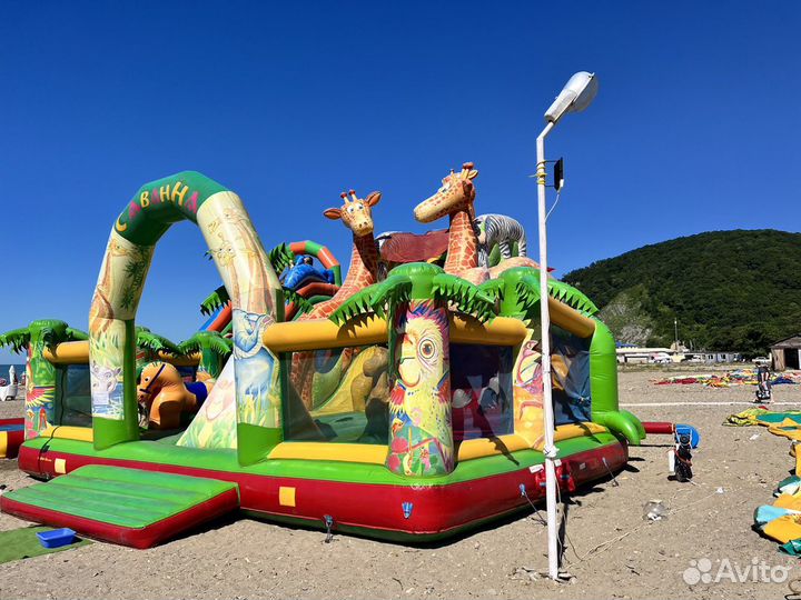 Надувной батут бу