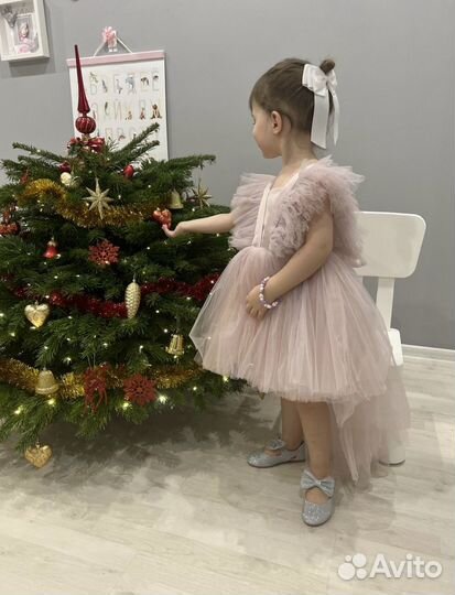 Нарядное платье для девочки 98 104