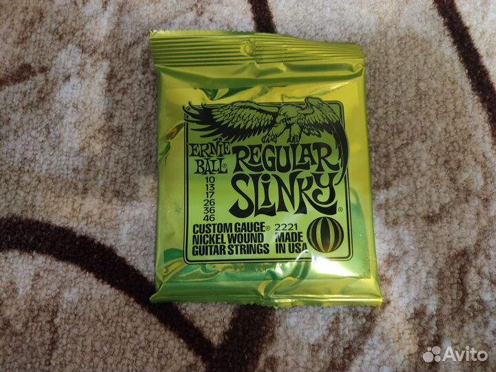 Струны Elixir и Ernie Ball (Китай)