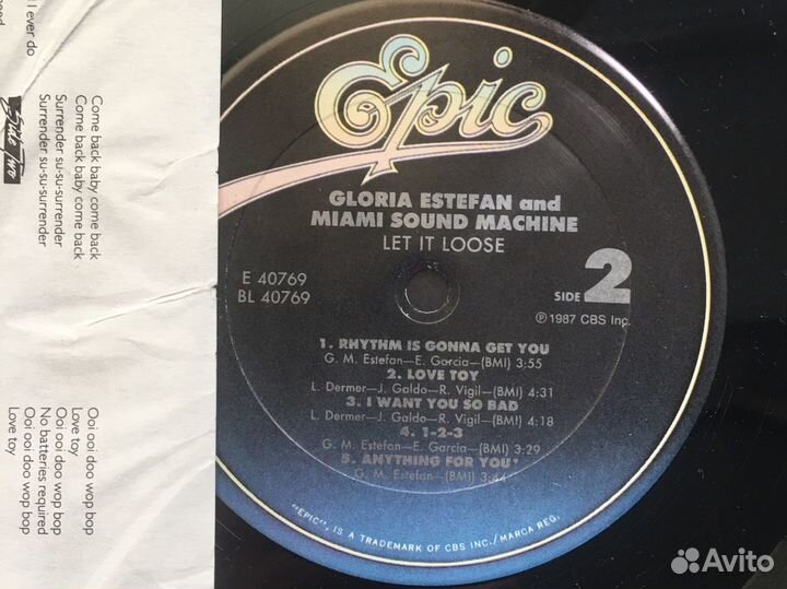 Gloria estefan vinil usa