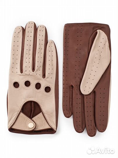 Кожаные перчатки Верди для вождения