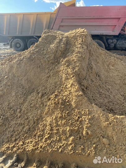 Песок карьерный