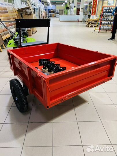 Мотоблок Honda GX270+Телега 500 кг