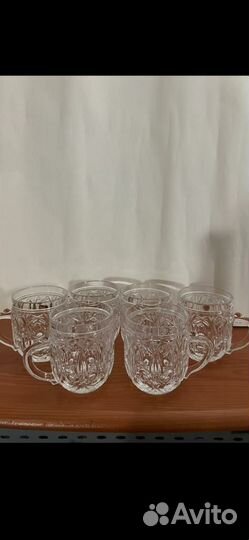 Кружки хрустальные СССР