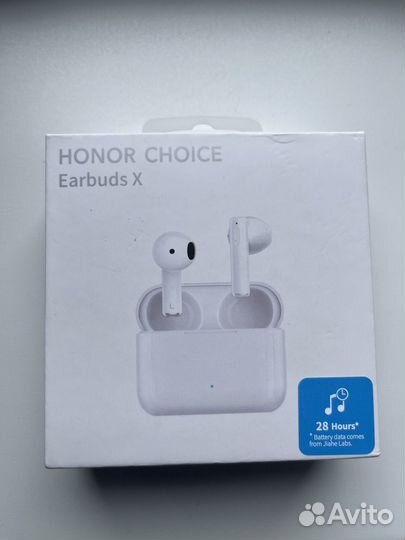 Наушники honor choice earbuds x