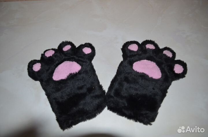 Ушки и лапки для косплея