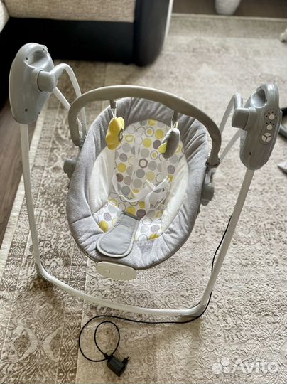 Детские электронные качели