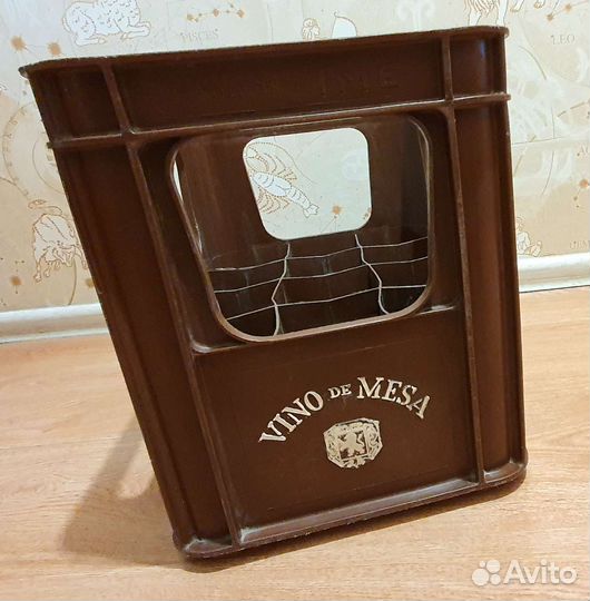 Ящик для винных бутылок СССР