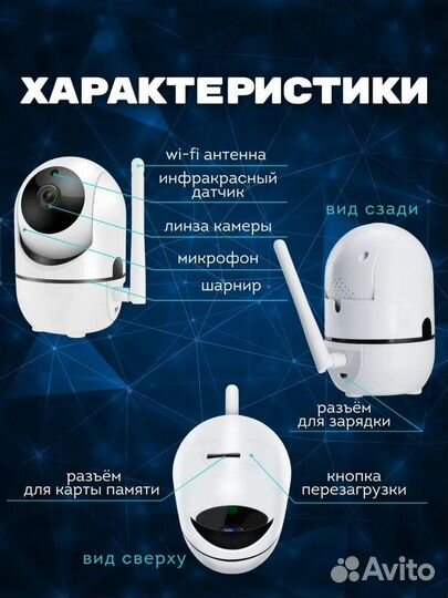 Камера видеонаблюдения, видеоняня