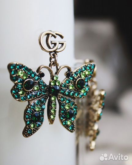 Сepьгu в стиле Gucci