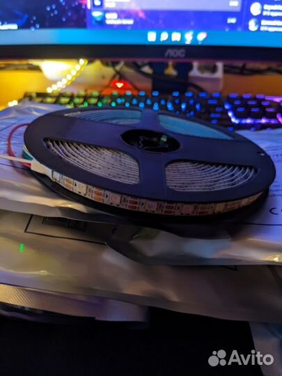 Адресная Светодиодная лента WS2812B 5050 RGB