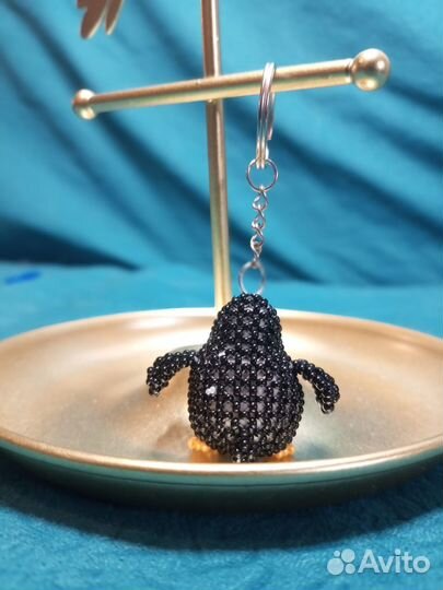 Амигуруми из бисера (пингвин)