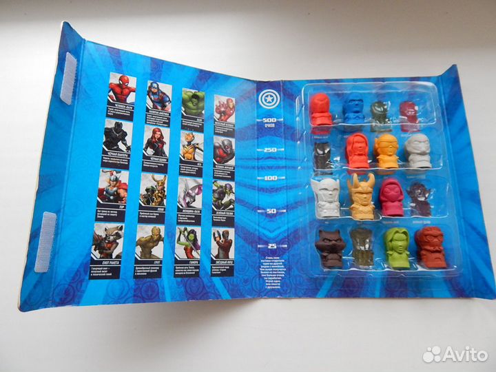 Неполная коллекция стиратели 1 из Пятерочки