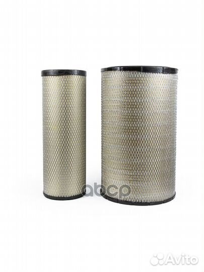 Фильтр воздушный к-т основн.+вставка камаз