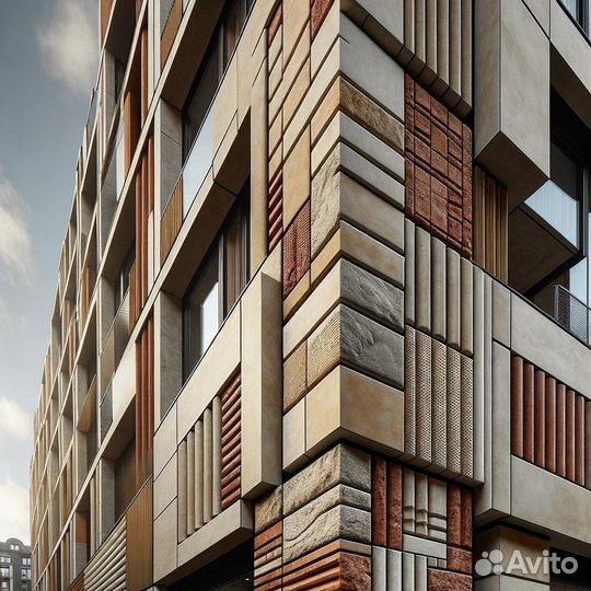 Фасадные панели Деке (Docke) klinker