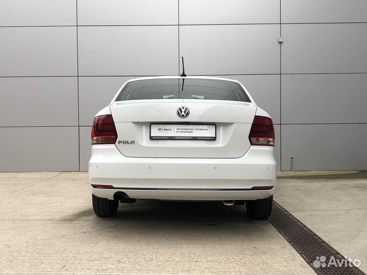 Volkswagen Polo 1.6 AT, 2018, 80 130 км