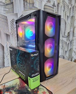 Игровой I5 12400f\ RTX 4060\32Gb DDR4\SSD 512+512