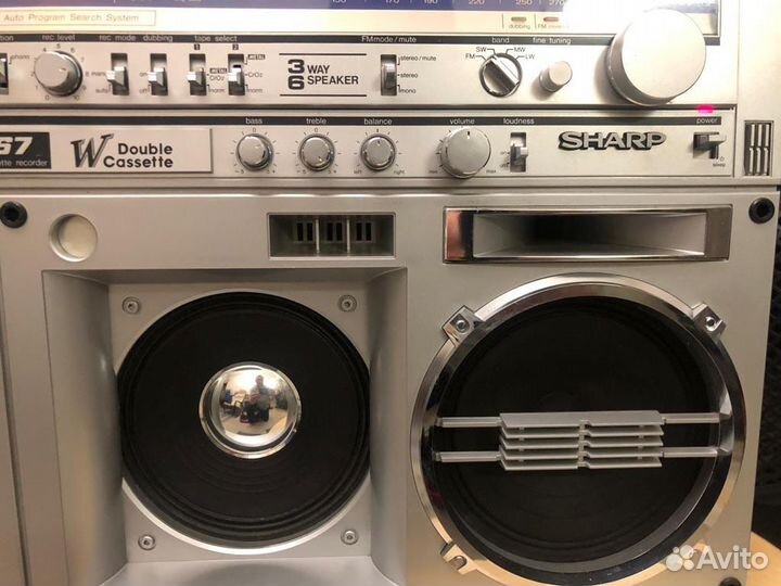 Магнитофон sharp 767