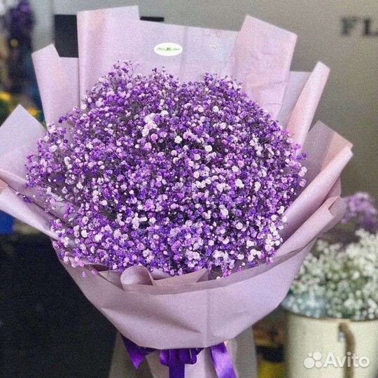 Живые цветы букеты гипсофила,букет цветов,доставка