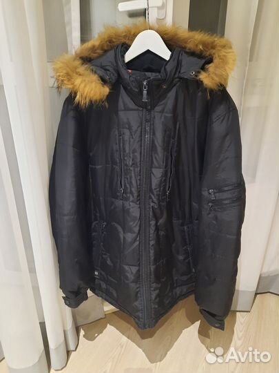 Куртка зимняя мужская бу 56 размера