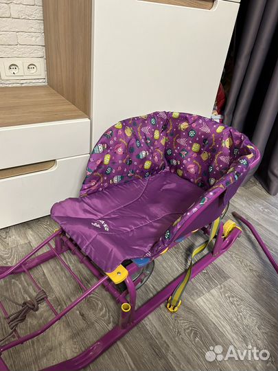 Санки на колёсах Ника