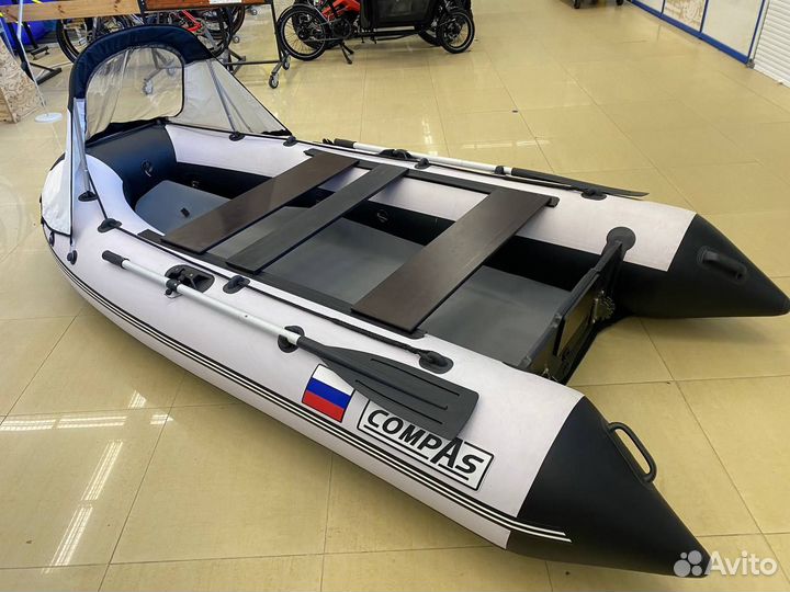Надувная лодка пвх Компас 325 (нднд)