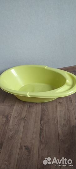 Ванна детская для купания зелёная