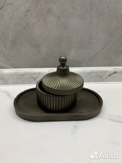 Набор декоративный (шкатулка с подставкой)