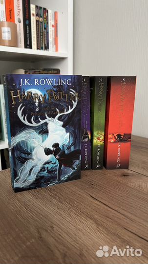 4 книги Гарри Поттер на английском языке