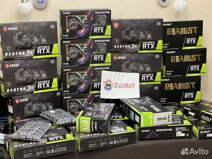 Видеокарты rtx gtx