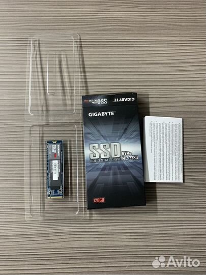 SSD диск gigabyte M.2 2280 128 Гб