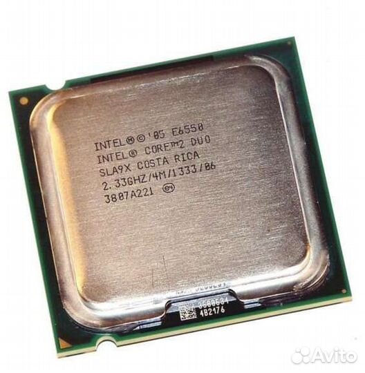 Intel core 2 duo e6550