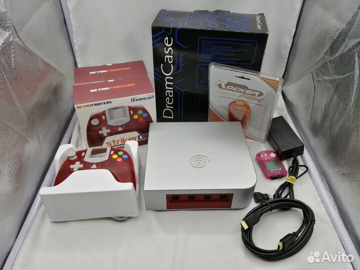 Sega Dreamcast 32gb hdmi 2джоя + 15 игр