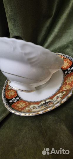 Антикварная чайная пара England