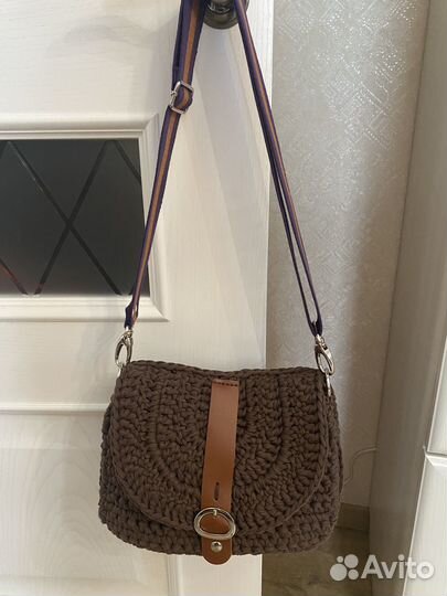 Сумка женская вязаная