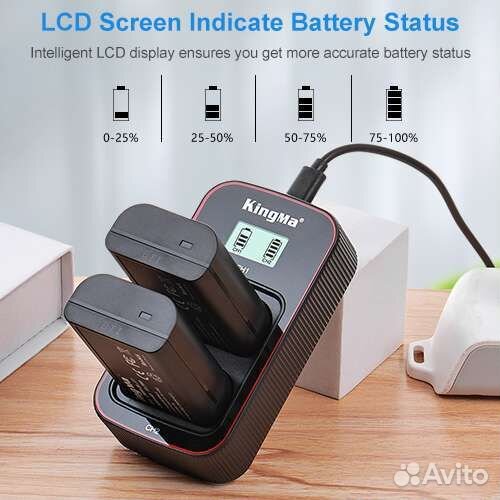 Комплект KingMa DMW-BLJ31 для Panasonic