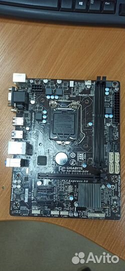 Материнская плата gigabyte ga b85m d2v